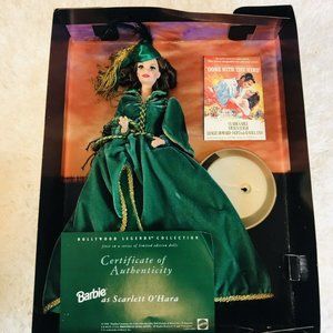 Barbie As Scarlett O'Hara Hollywood Legends